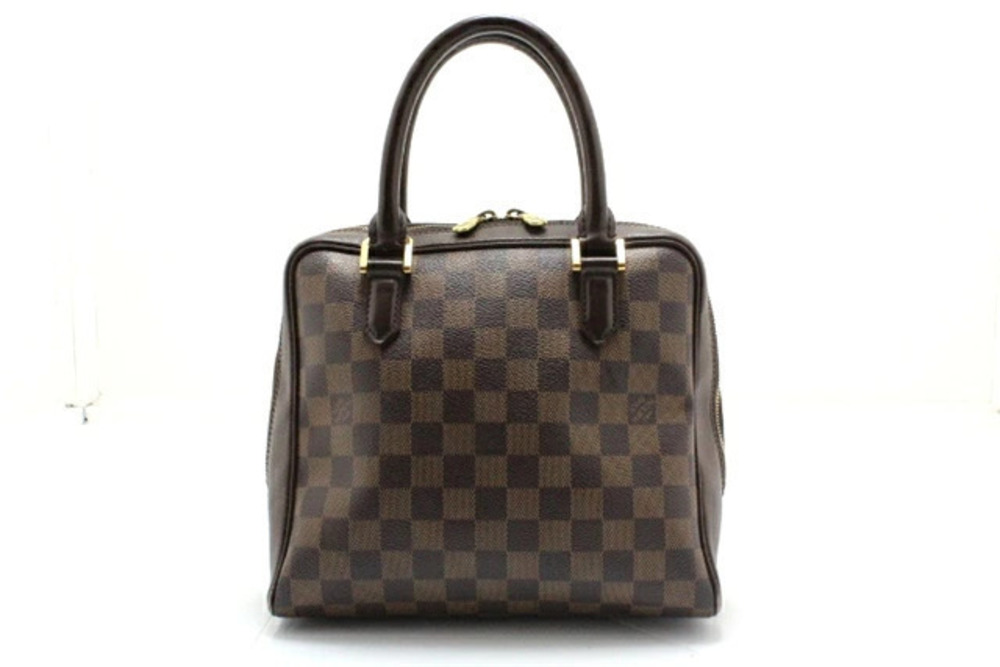 Louis Vuitton Brera Damier Handbag Brown